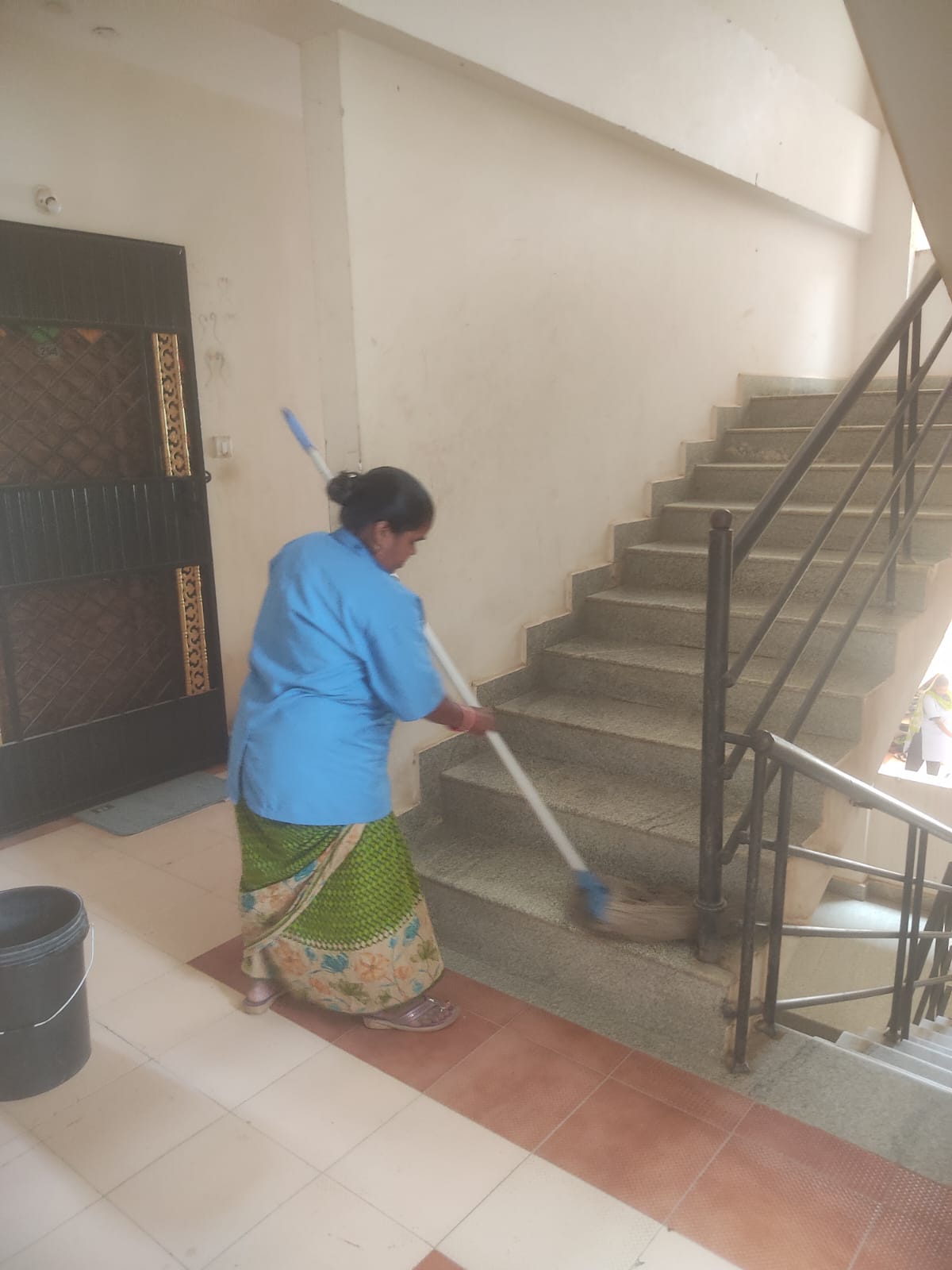 1st Floor Mopping