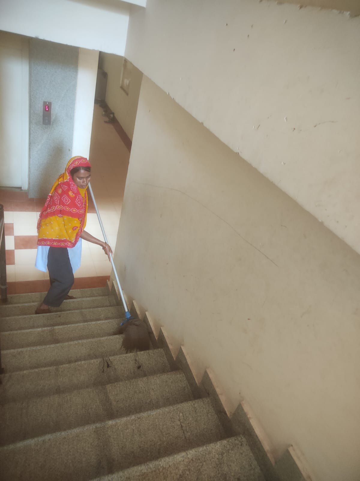 Steps Mopping